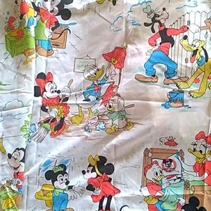🏰  Vintage MICKEY MOUSE CLUBHOUSE 
  DISNEY CURTAIN PANELS
